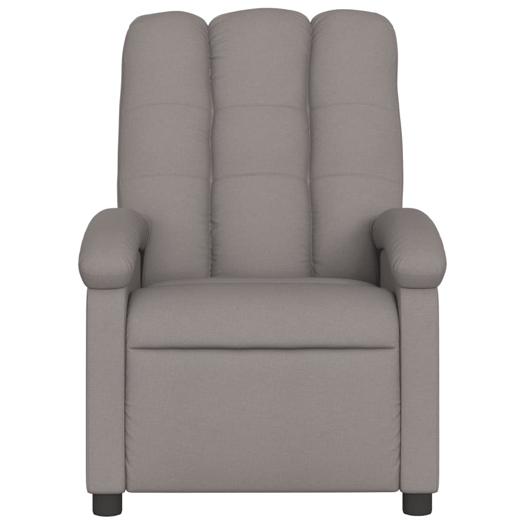 Fauteuil inclinable Taupe Tissu - XIOS