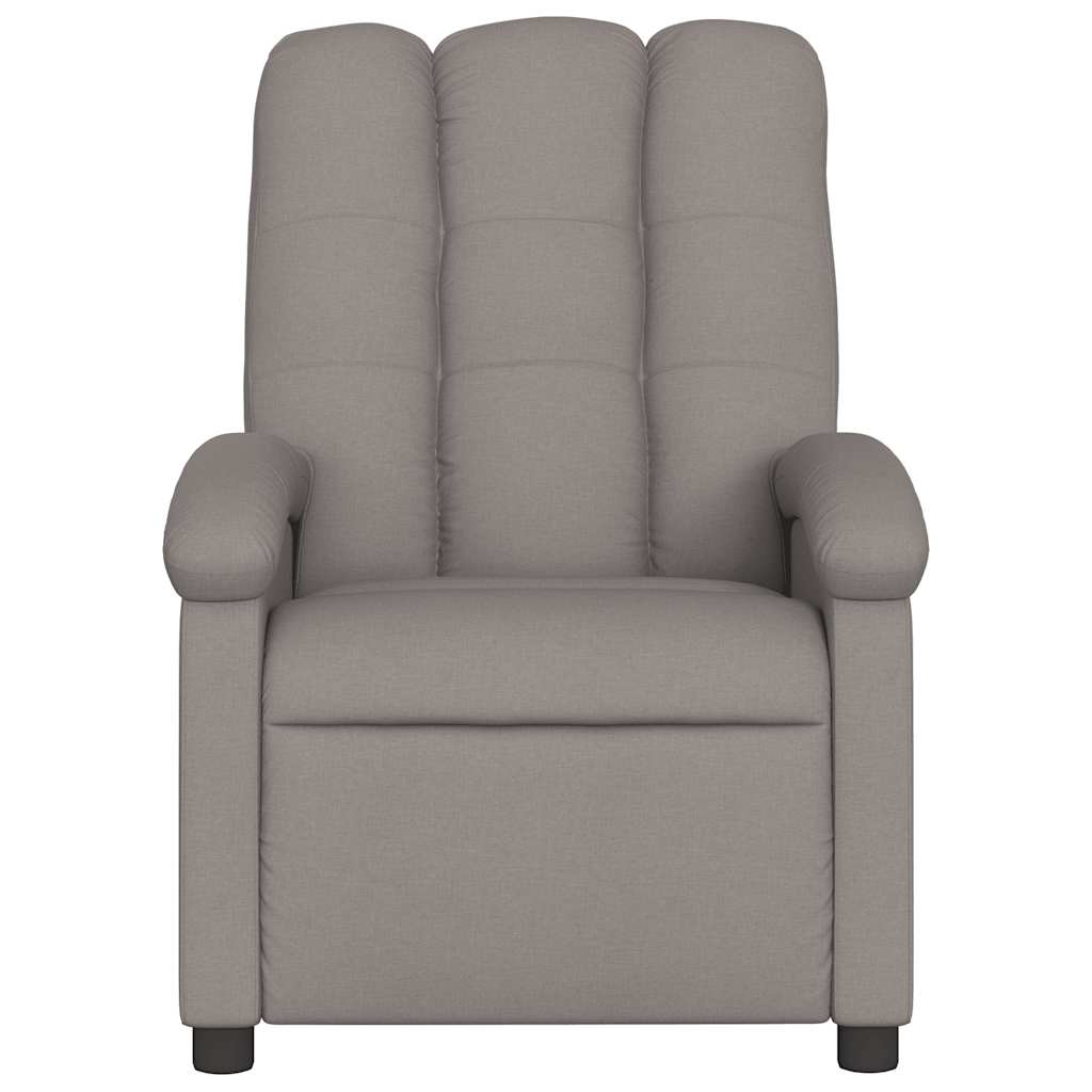 Fauteuil de massage inclinable Taupe Tissu - XIOS