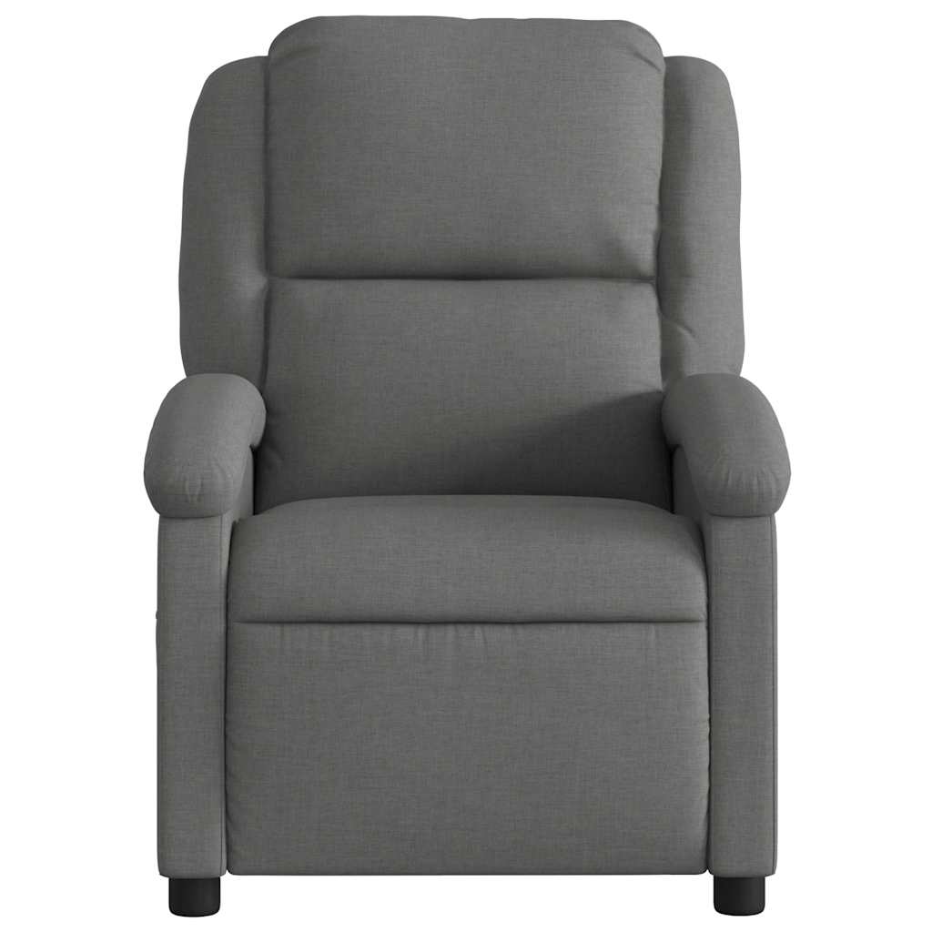 Fauteuil inclinable Gris foncé Tissu - XIOS