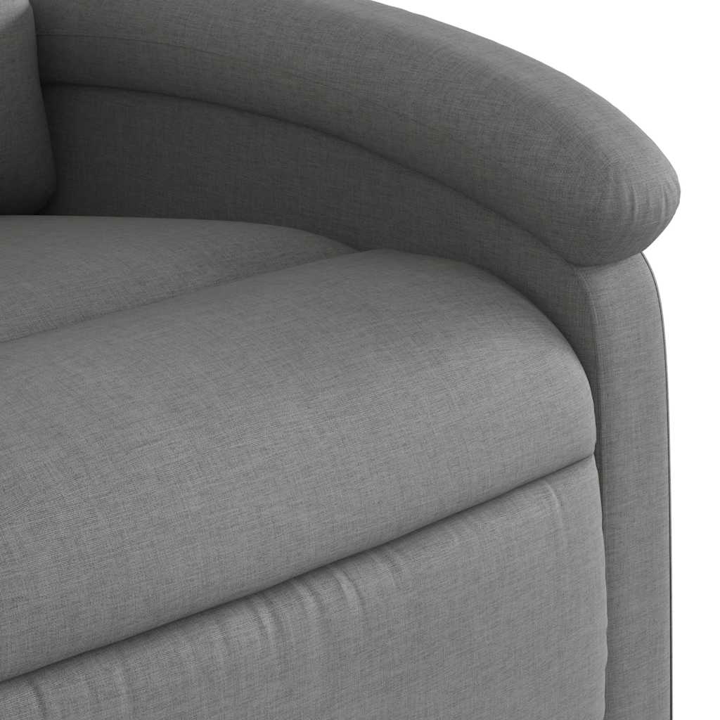 Fauteuil inclinable Gris foncé Tissu - XIOS