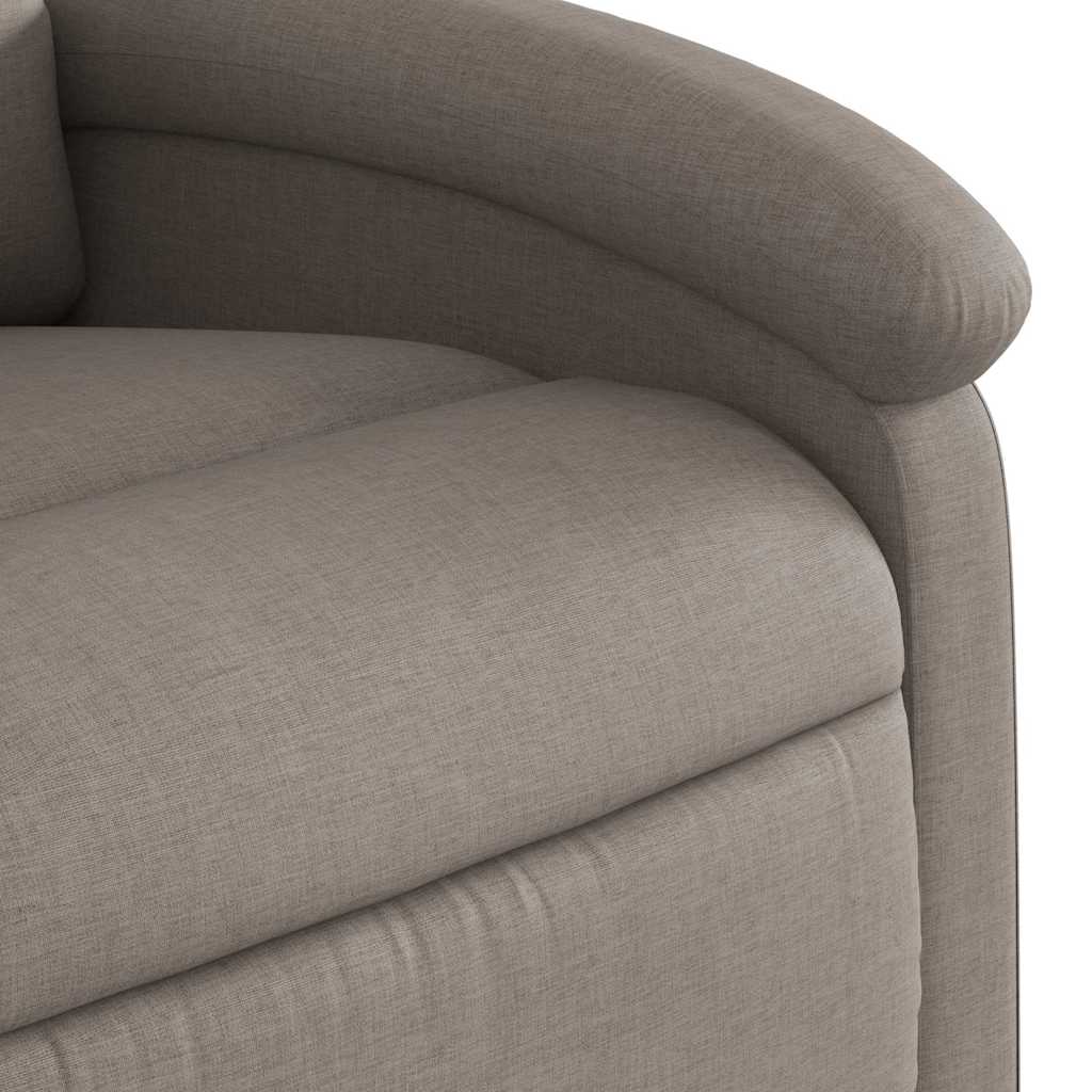 Fauteuil inclinable Taupe Tissu - XIOS
