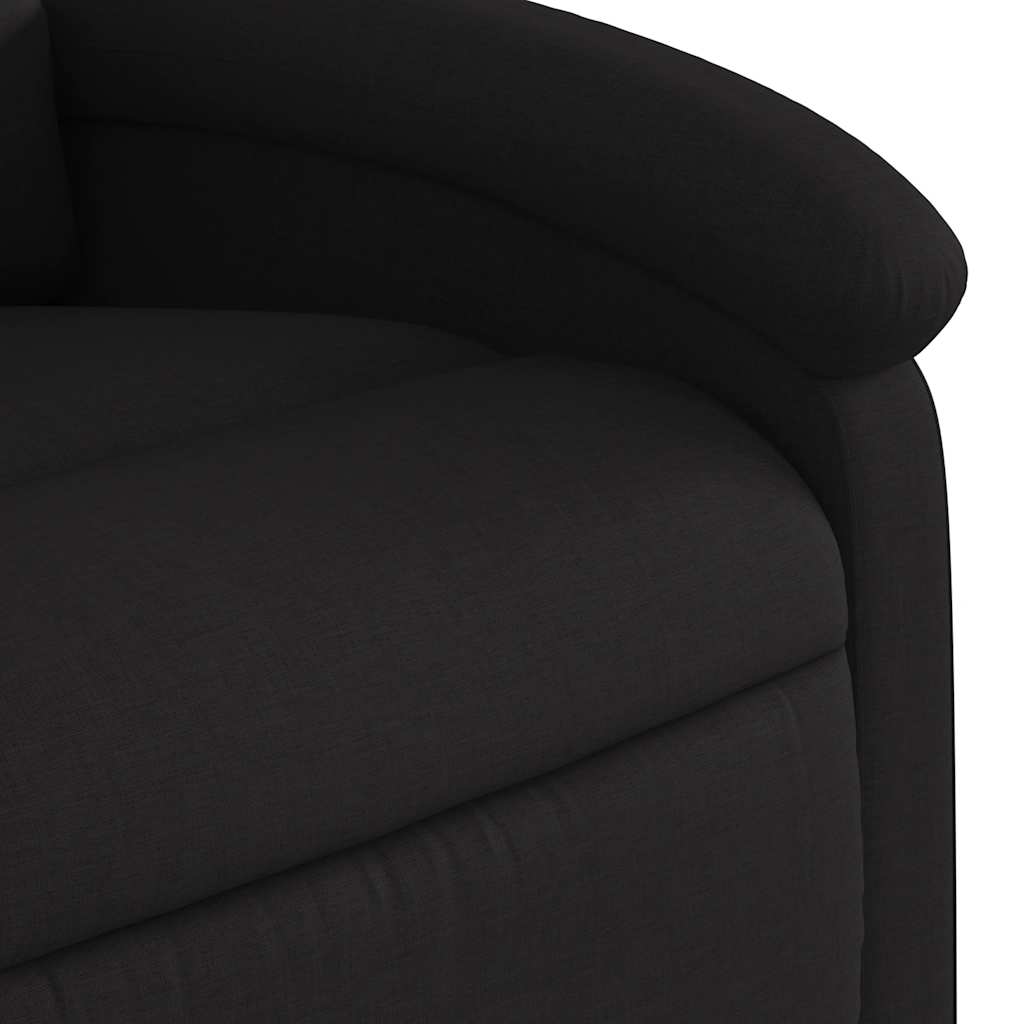Fauteuil de massage inclinable Noir Tissu - XIOS