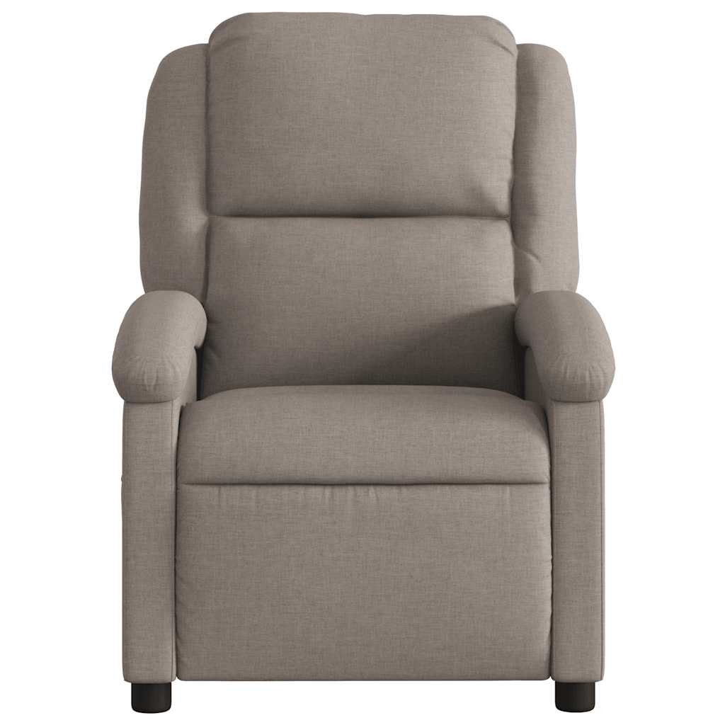 Fauteuil de massage inclinable Taupe Tissu - XIOS