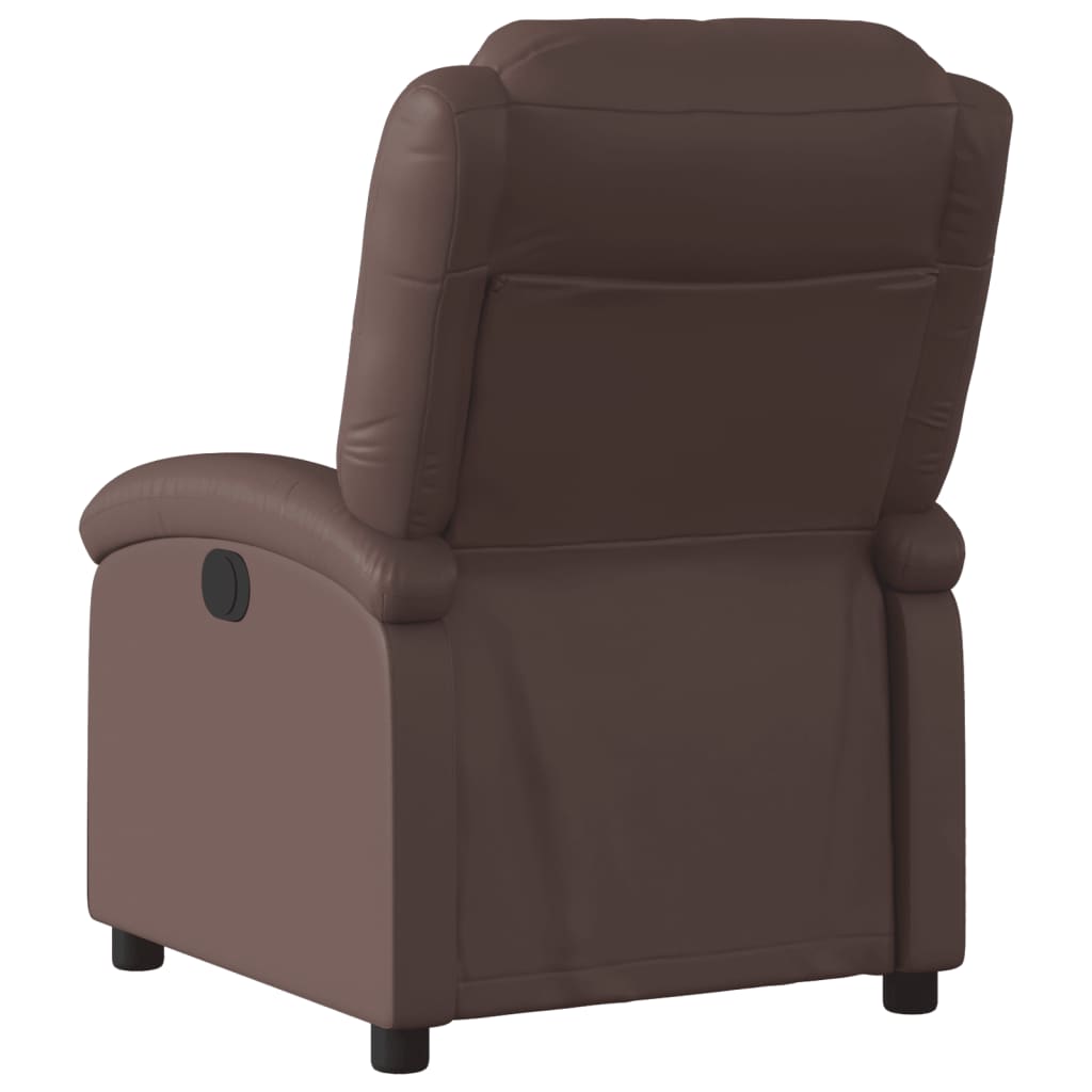 Fauteuil inclinable Marron Similicuir - XIOS
