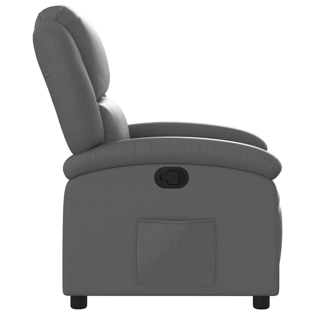 Fauteuil inclinable Gris Similicuir - XIOS