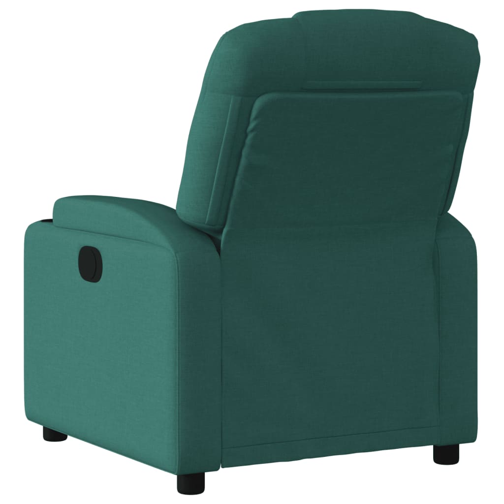 Fauteuil inclinable Vert foncé Tissu - XIOS