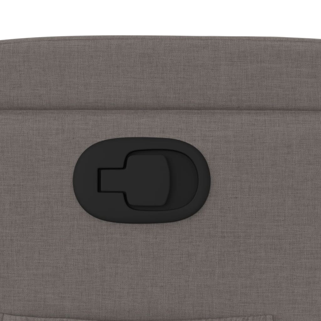 Fauteuil inclinable Taupe Tissu - XIOS