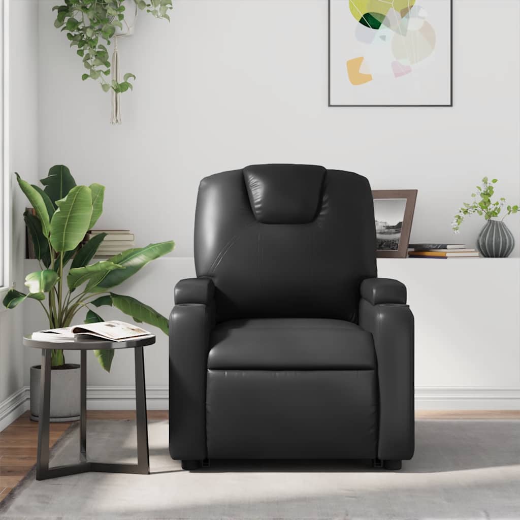 Fauteuil inclinable Noir Similicuir - XIOS