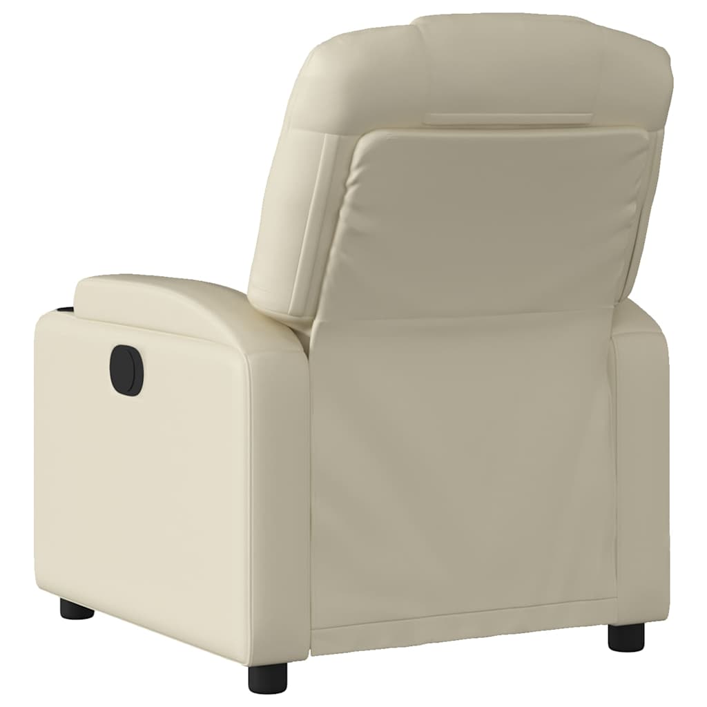 Fauteuil inclinable Crème Similicuir - XIOS