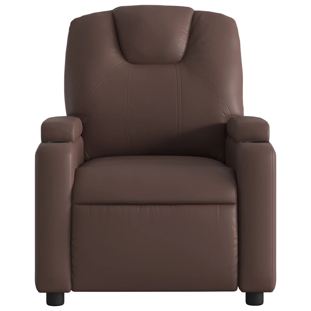 Fauteuil inclinable Marron Similicuir - XIOS