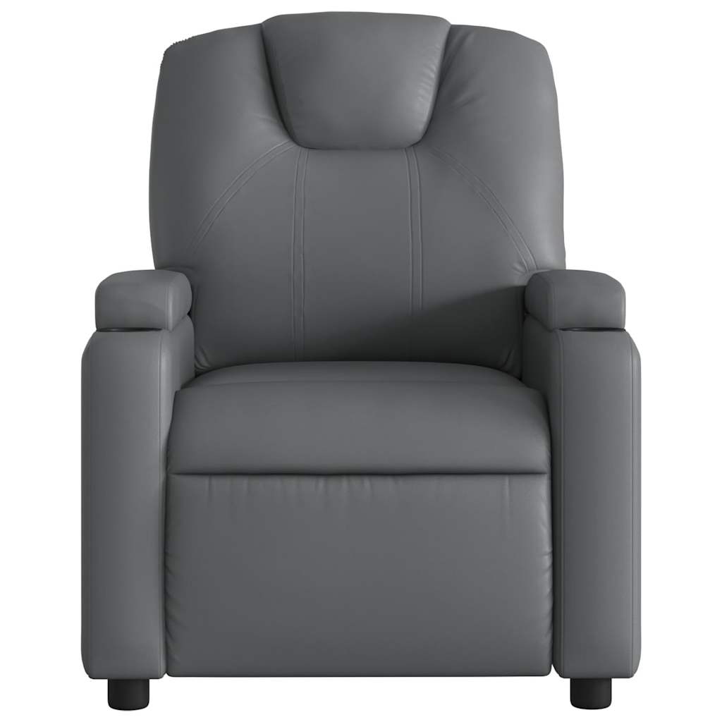 Fauteuil inclinable Gris Similicuir - XIOS