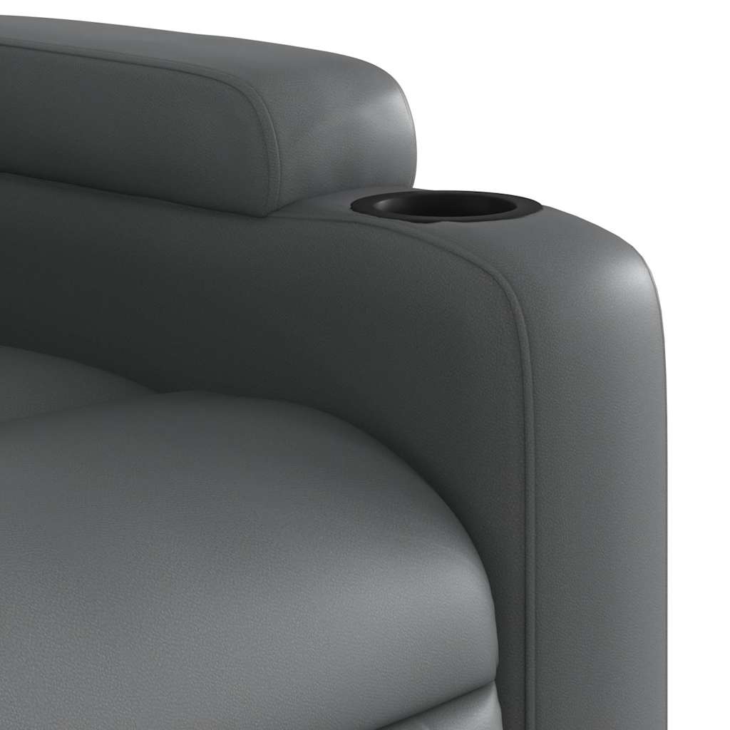 Fauteuil inclinable Gris Similicuir - XIOS