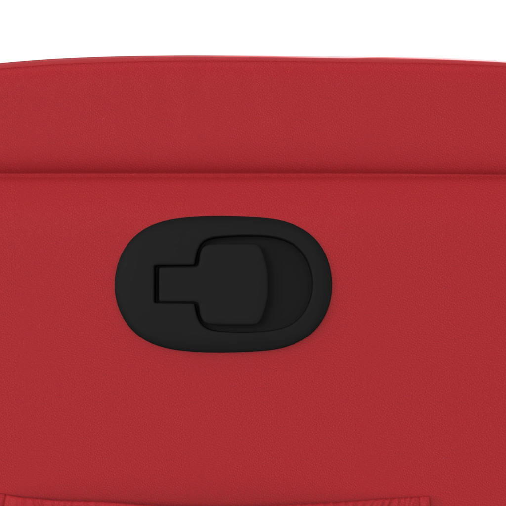 Fauteuil inclinable Rouge Similicuir - XIOS