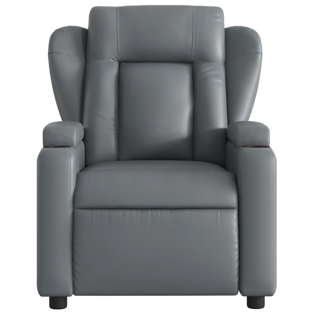 Fauteuil inclinable Gris Similicuir - XIOS
