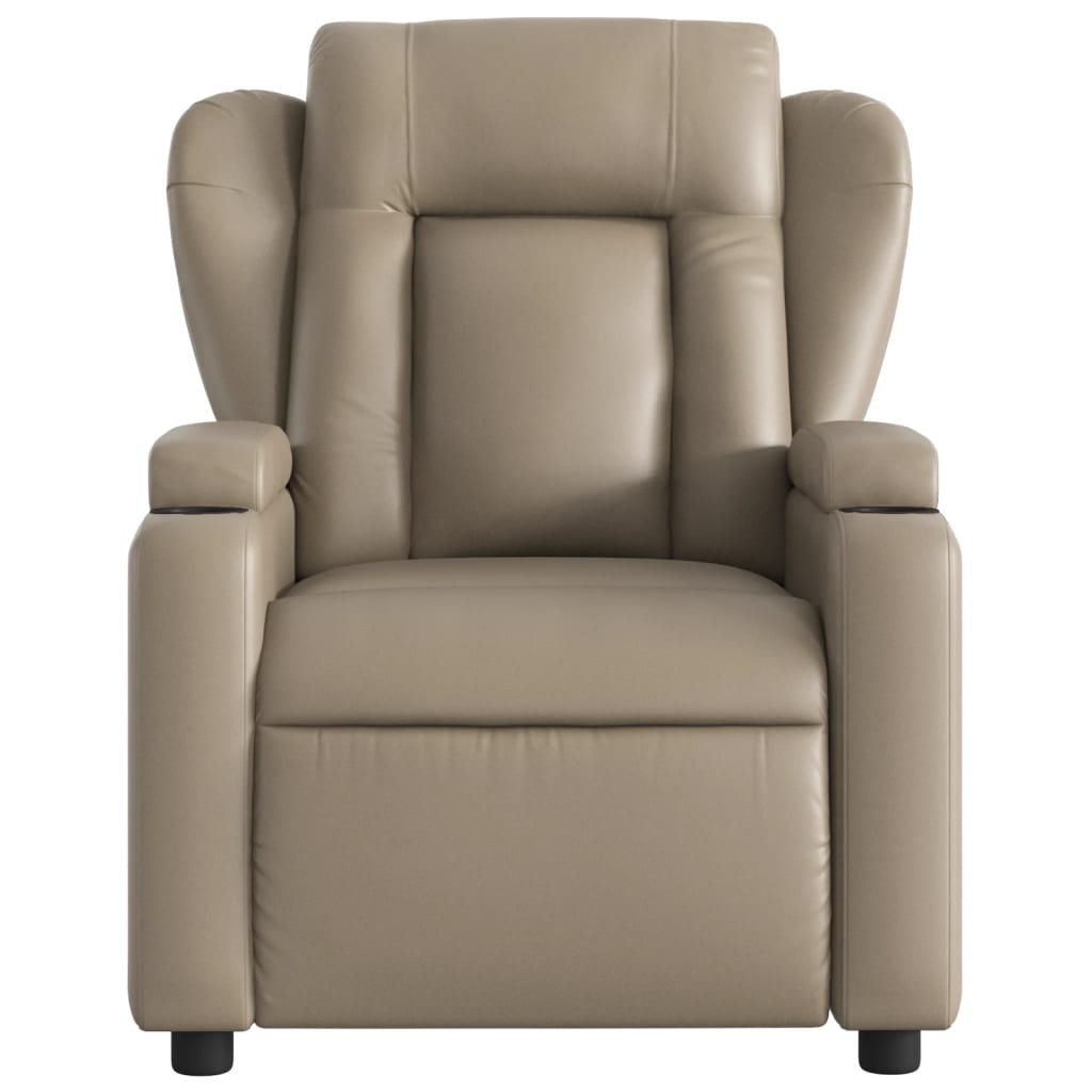 Fauteuil inclinable Cappuccino Similicuir - XIOS