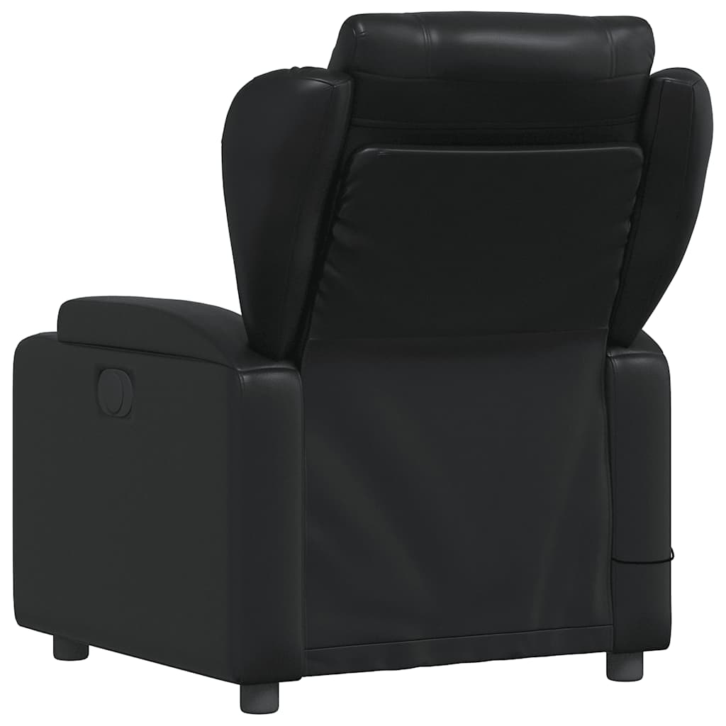 Fauteuil de massage inclinable Noir Similicuir - XIOS