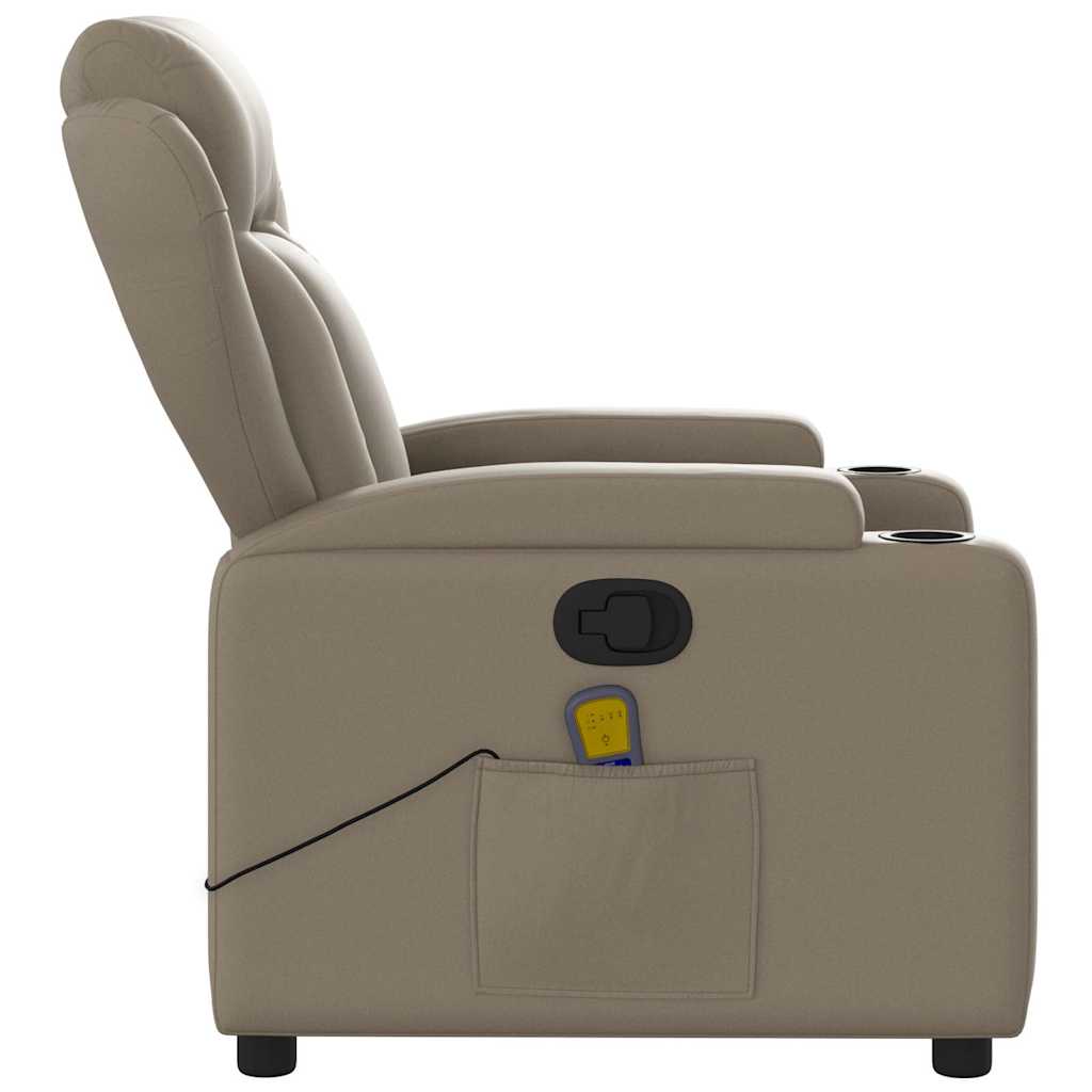 Fauteuil de massage inclinable Cappuccino Similicuir - XIOS