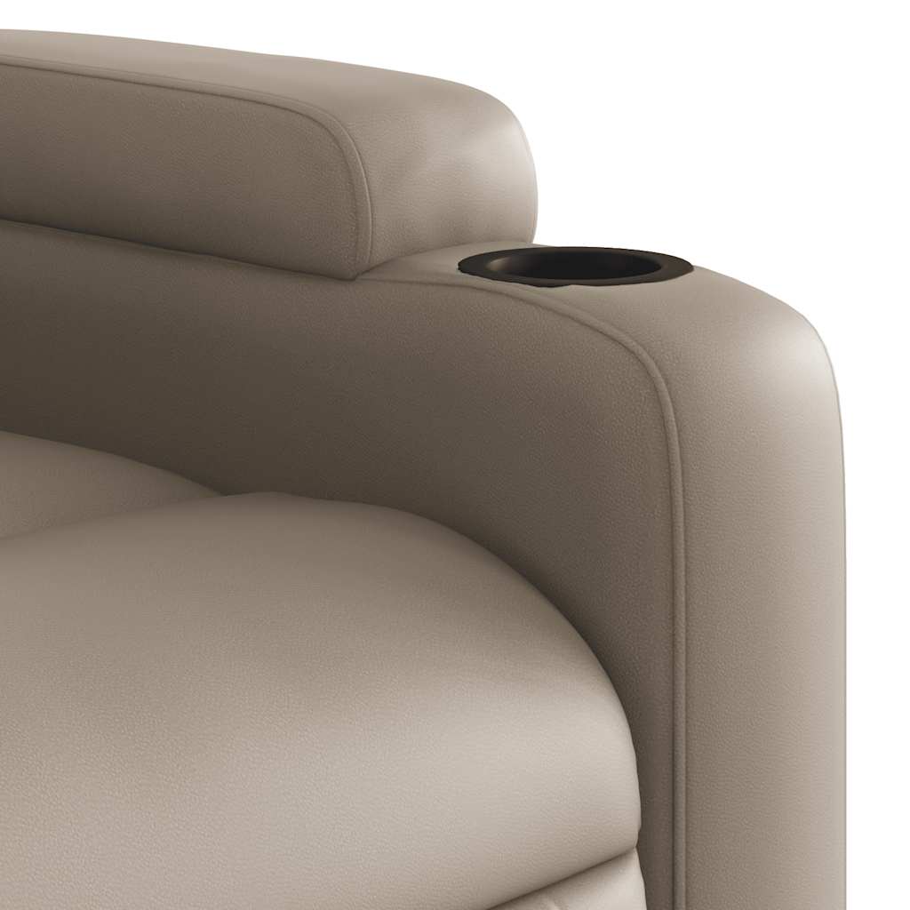 Fauteuil de massage inclinable Cappuccino Similicuir - XIOS