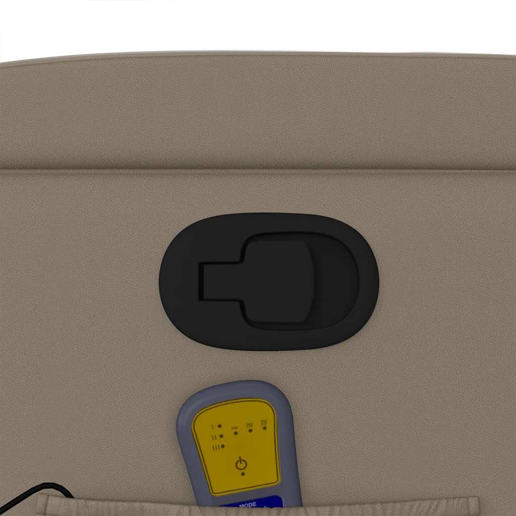 Fauteuil de massage inclinable Cappuccino Similicuir - XIOS