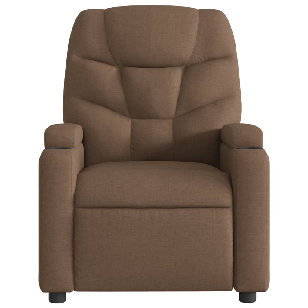 Fauteuil inclinable Marron Tissu - XIOS