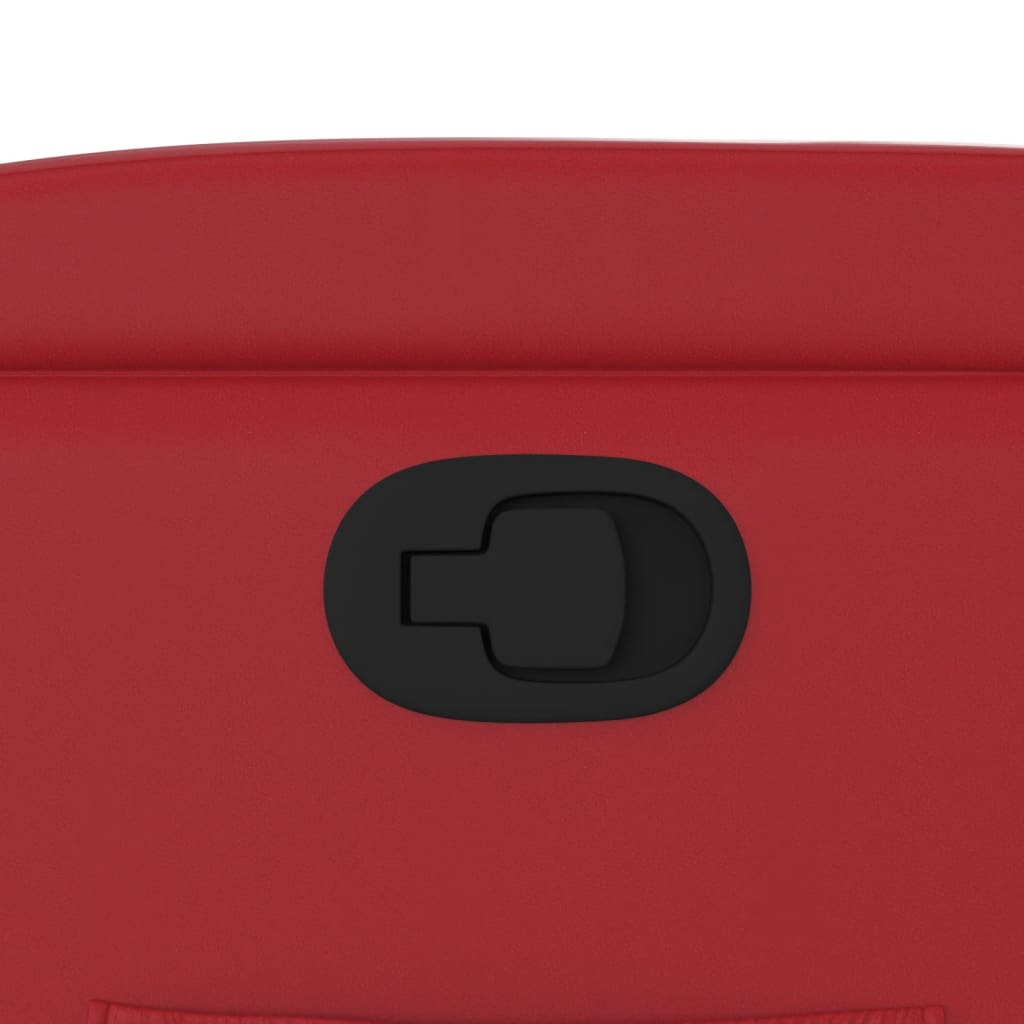 Fauteuil inclinable Rouge Similicuir - XIOS