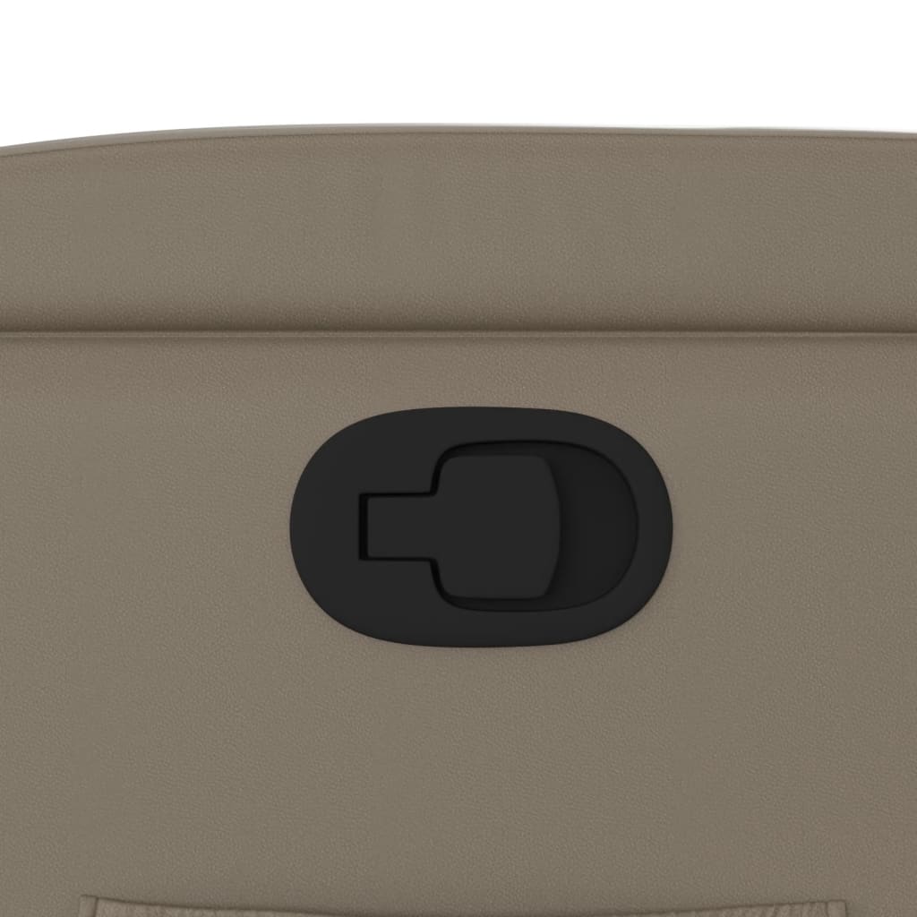 Fauteuil inclinable Cappuccino Similicuir - XIOS