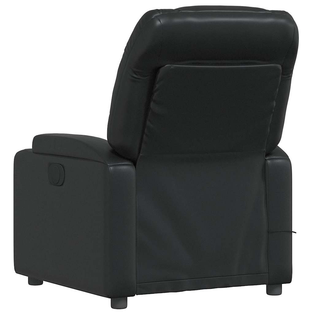Fauteuil de massage inclinable Noir Similicuir - XIOS