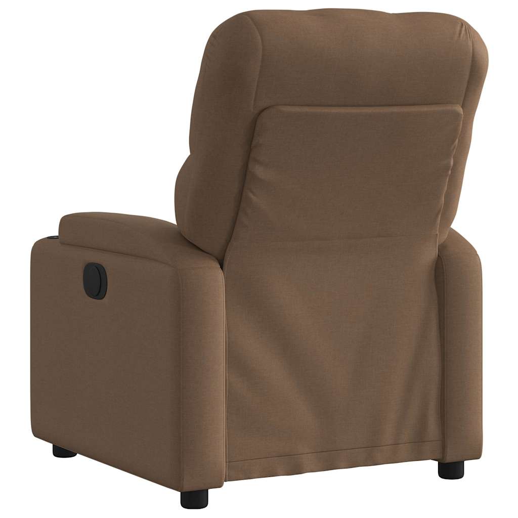 Fauteuil inclinable Marron Tissu - XIOS