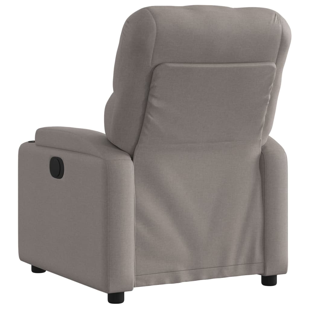 Fauteuil inclinable Taupe Tissu - XIOS