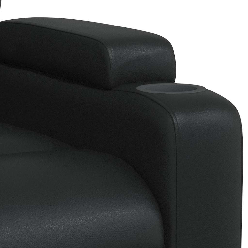Fauteuil inclinable Noir Similicuir - XIOS