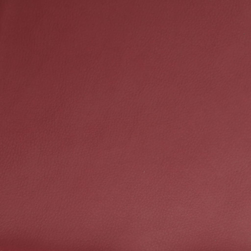 Fauteuil inclinable Rouge bordeaux Similicuir - XIOS