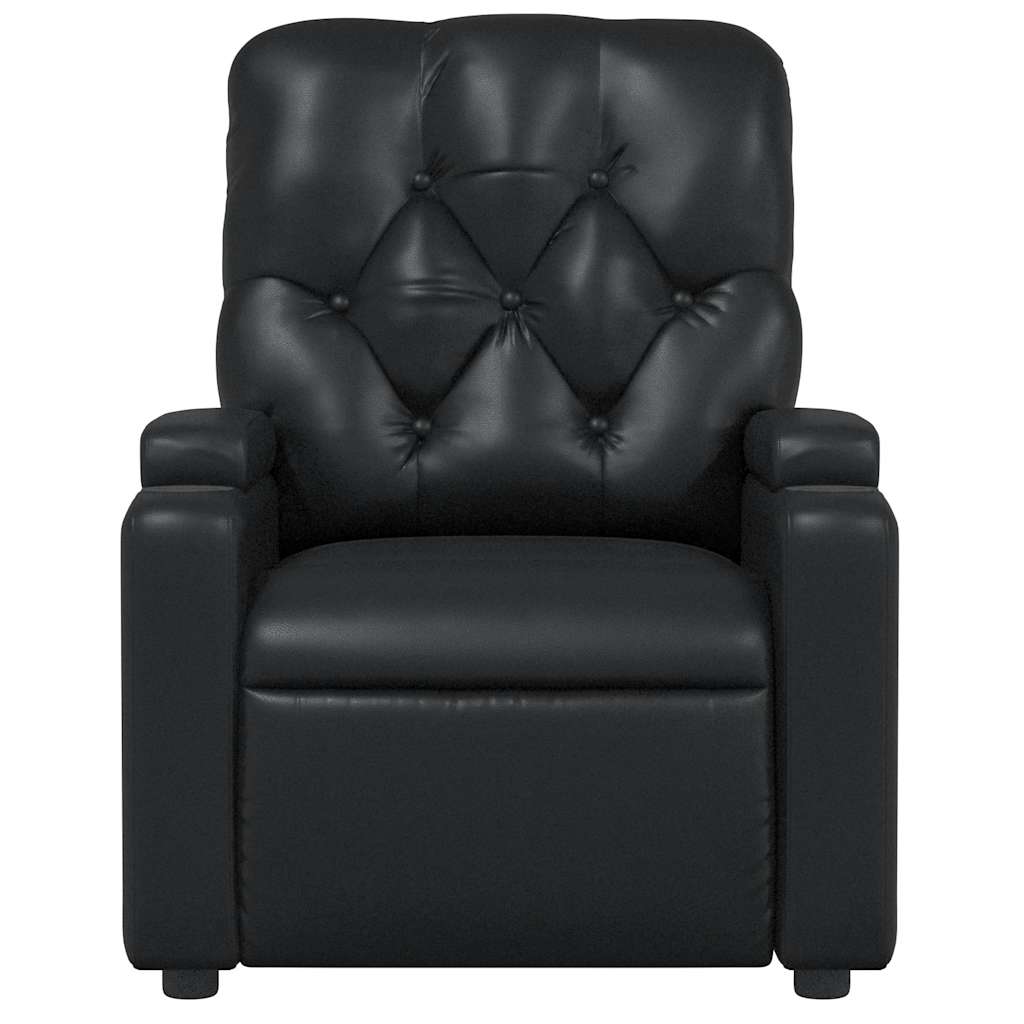 Fauteuil de massage inclinable Noir Similicuir - XIOS