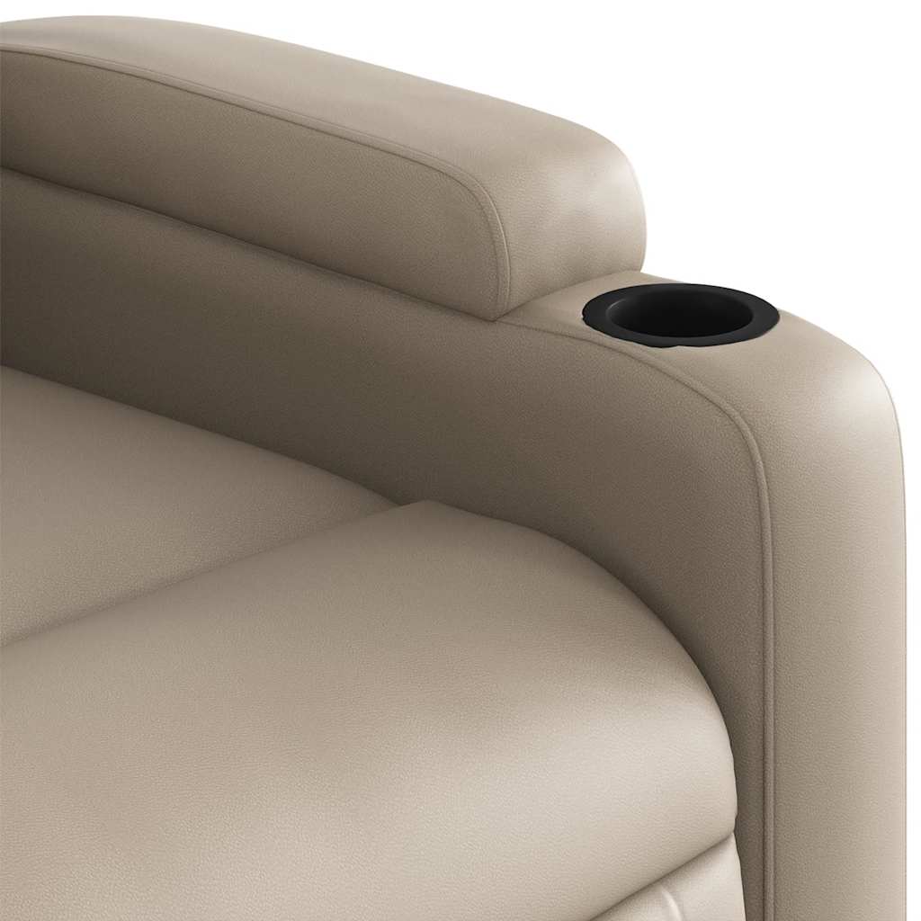 Fauteuil de massage inclinable Cappuccino Similicuir - XIOS