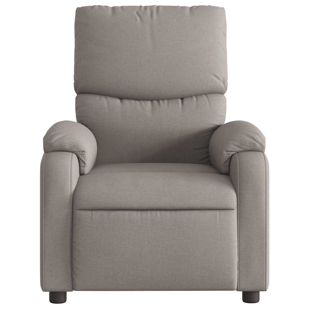 Fauteuil inclinable Taupe Tissu - XIOS