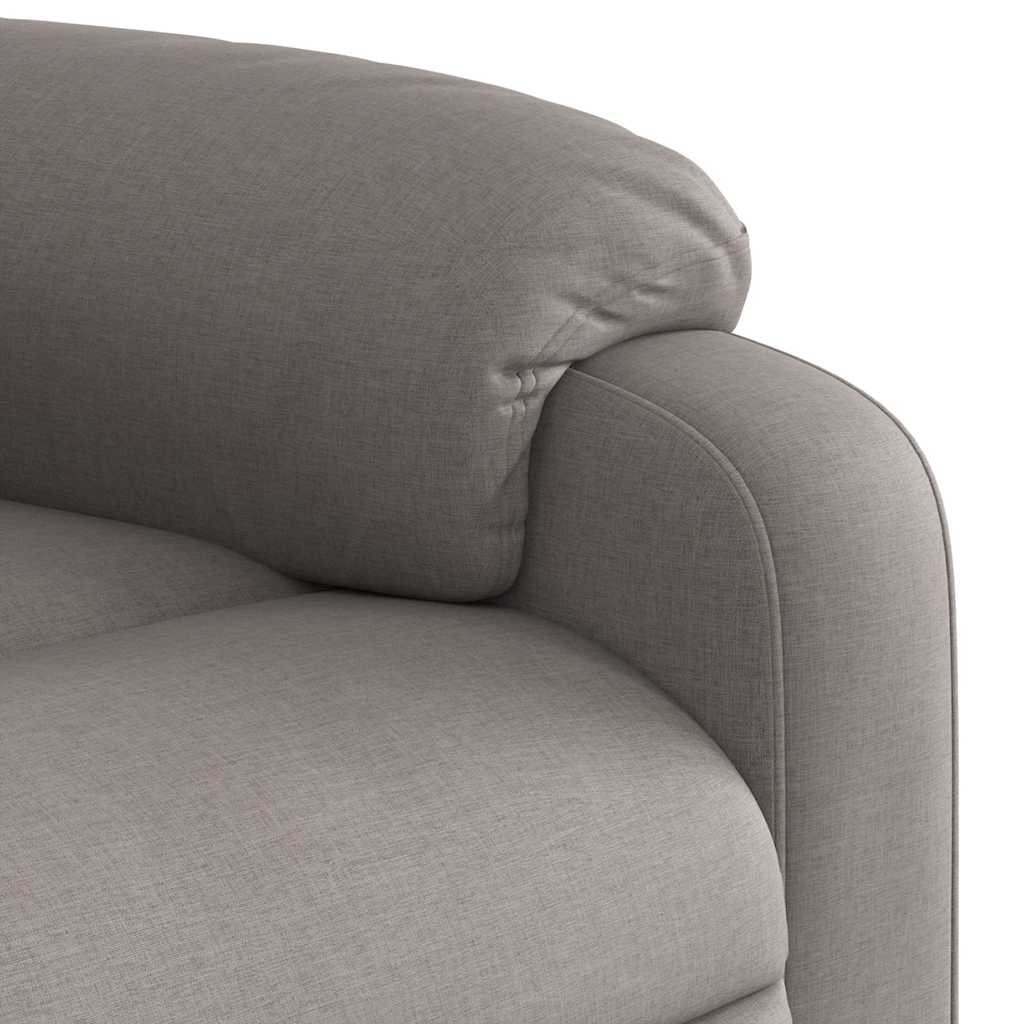 Fauteuil inclinable Taupe Tissu - XIOS