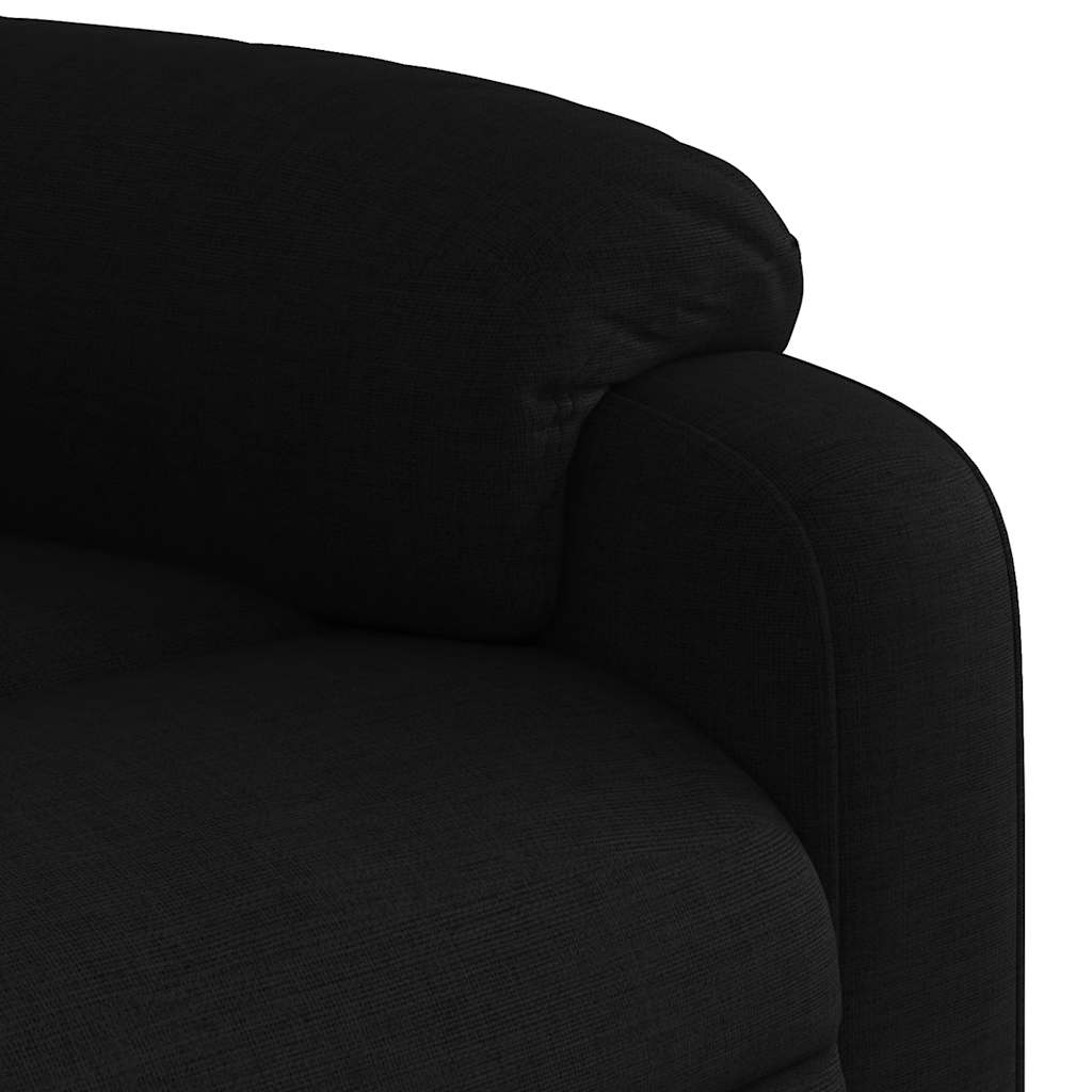 Fauteuil de massage inclinable Noir Tissu - XIOS