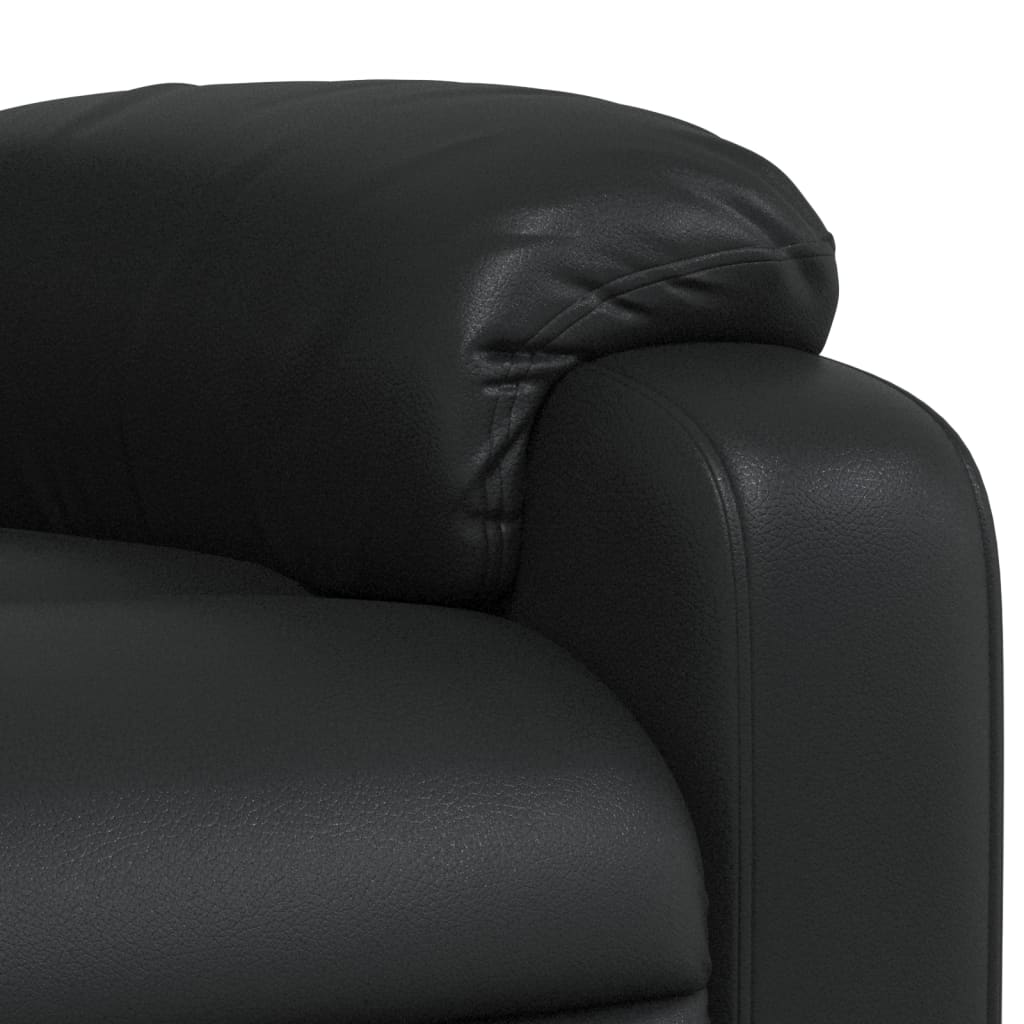 Fauteuil inclinable Noir Similicuir - XIOS