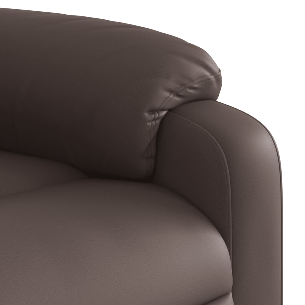 Fauteuil inclinable Marron Similicuir - XIOS