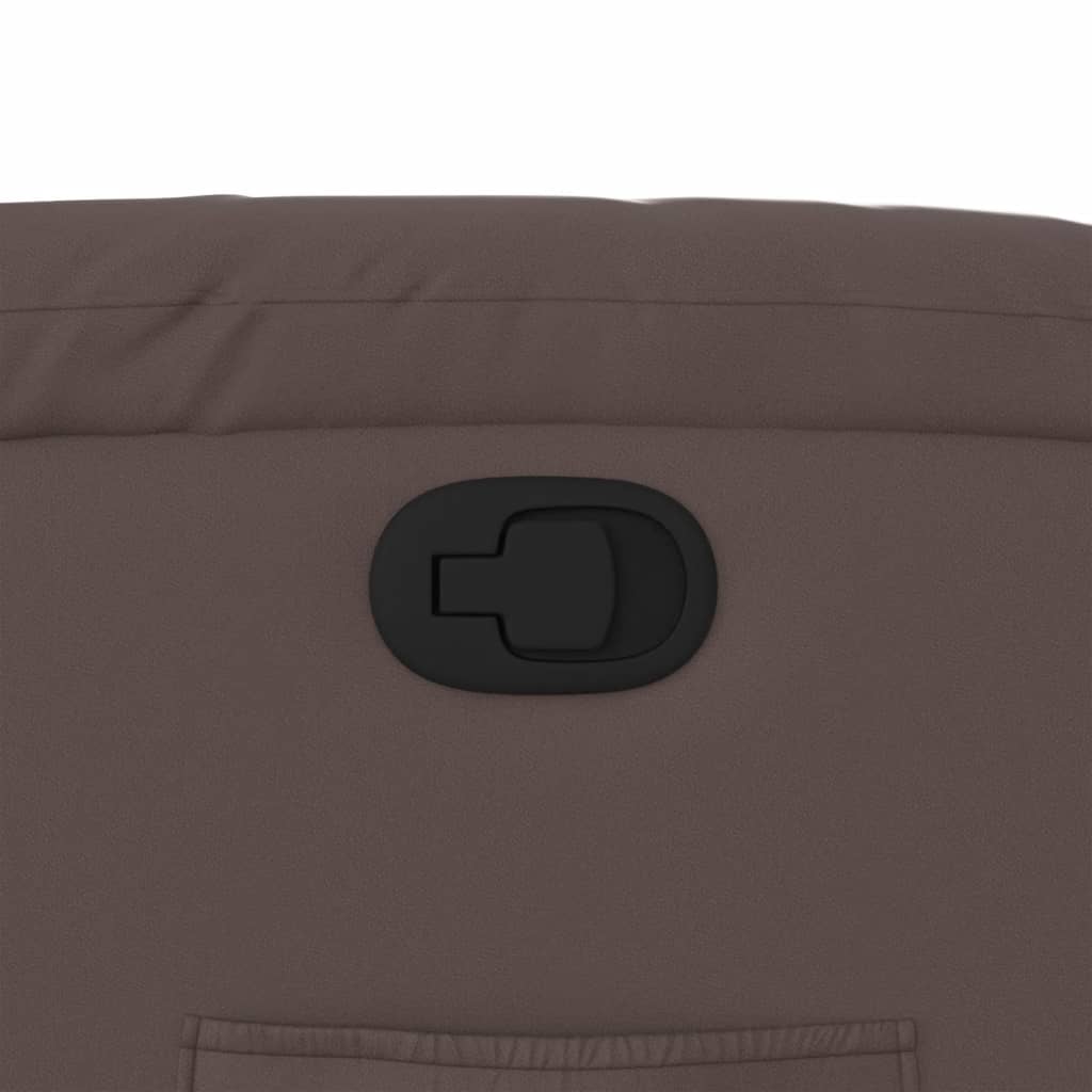 Fauteuil inclinable Marron Similicuir - XIOS