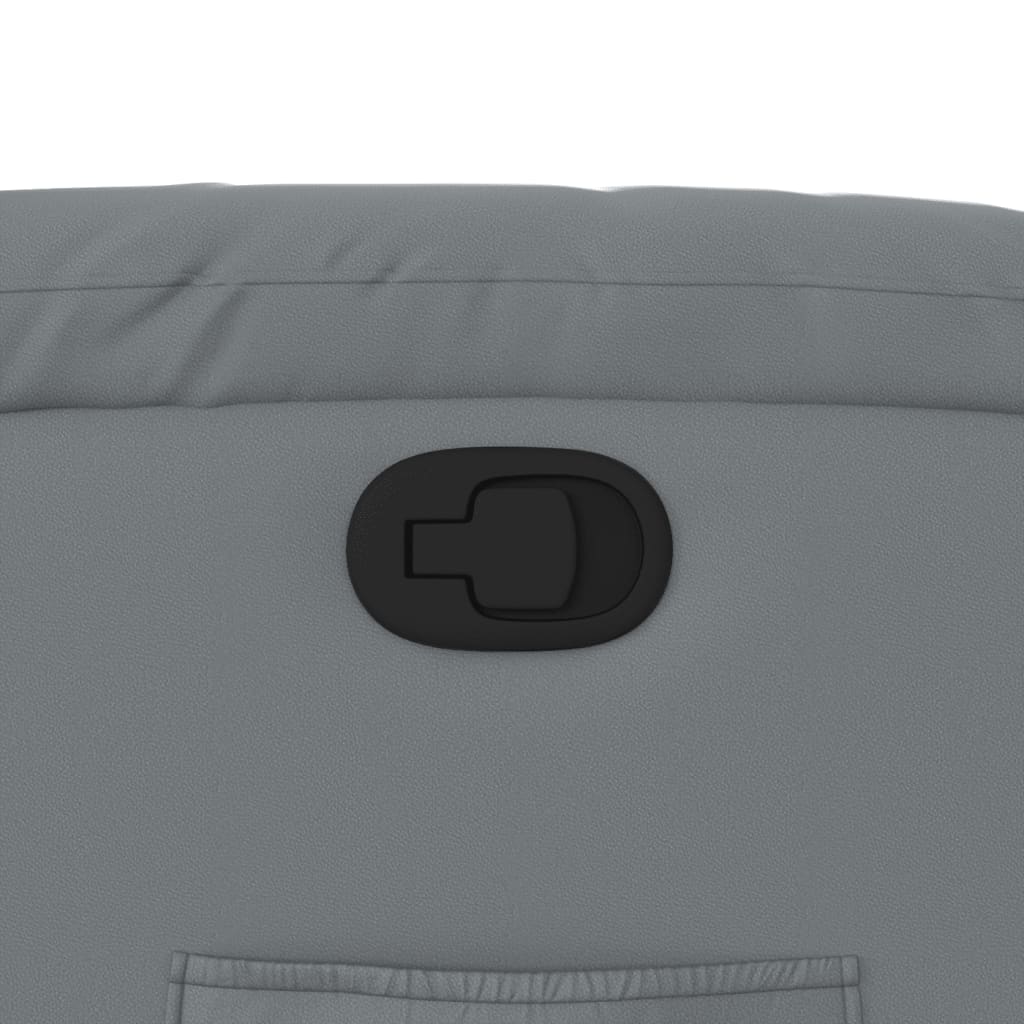 Fauteuil inclinable Gris Similicuir - XIOS