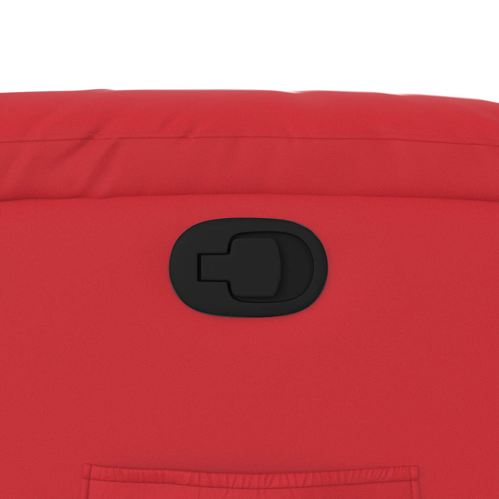 Fauteuil inclinable Rouge Similicuir - XIOS