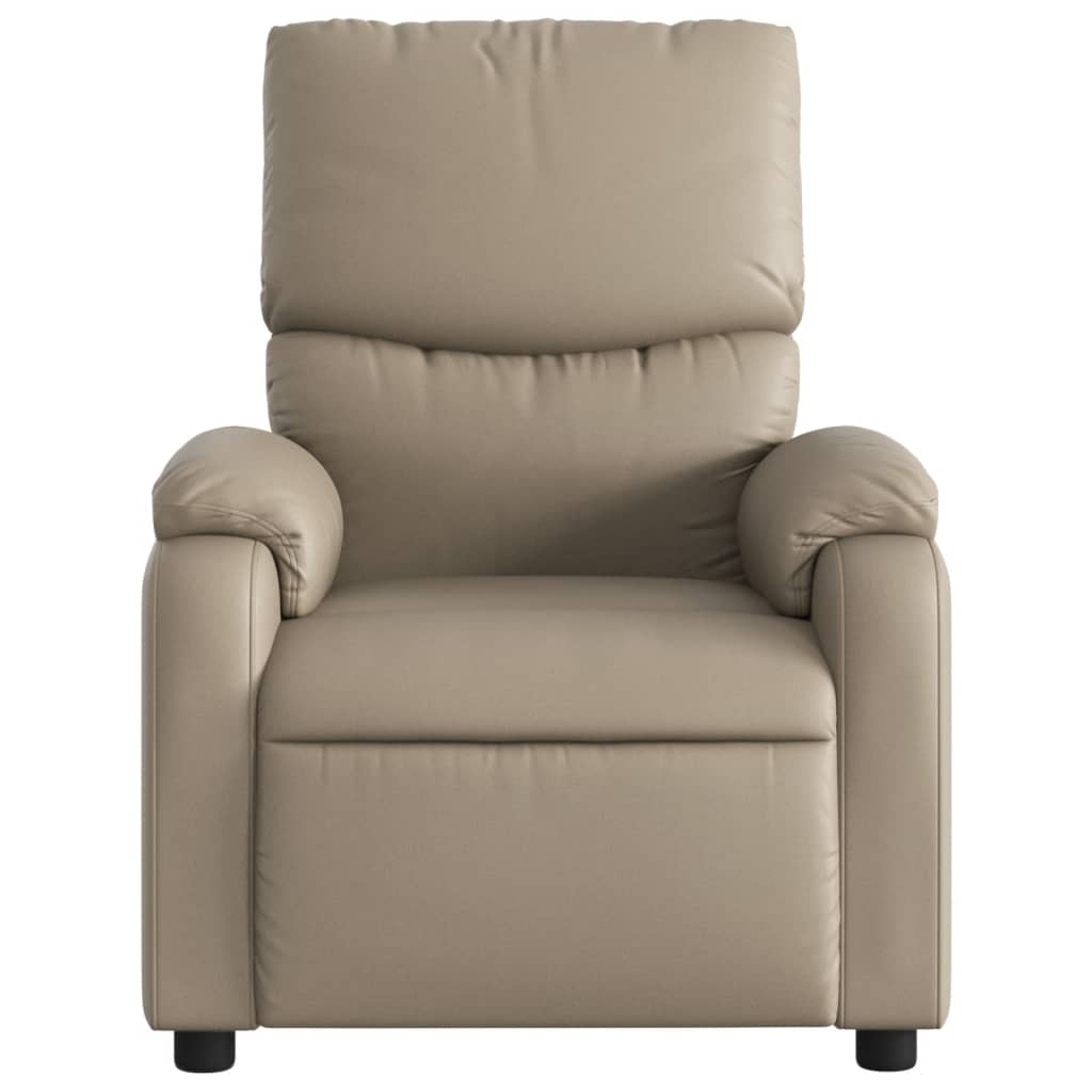 Fauteuil inclinable Cappuccino Similicuir - XIOS