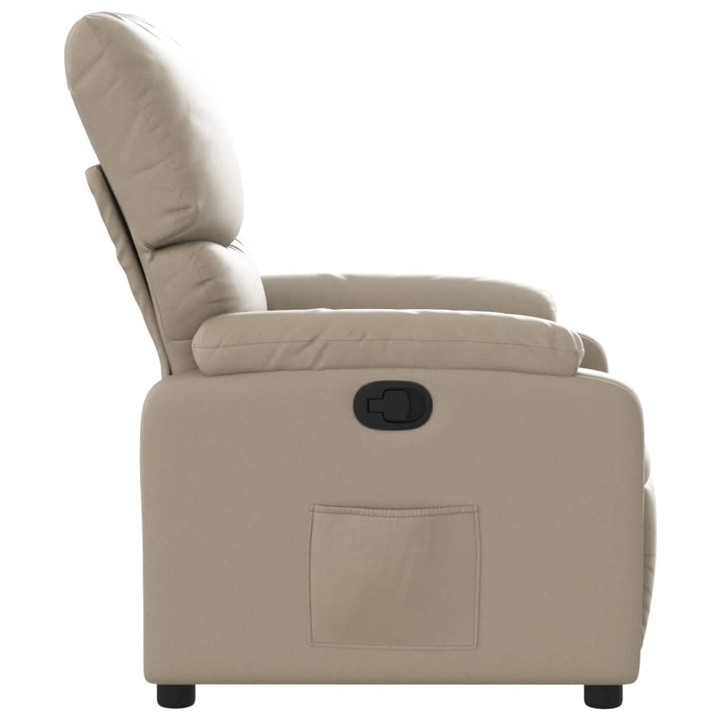 Fauteuil inclinable Cappuccino Similicuir - XIOS