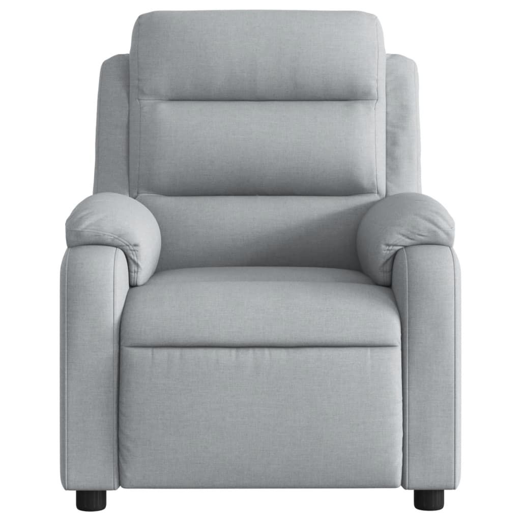 Fauteuil inclinable Gris clair Tissu - XIOS