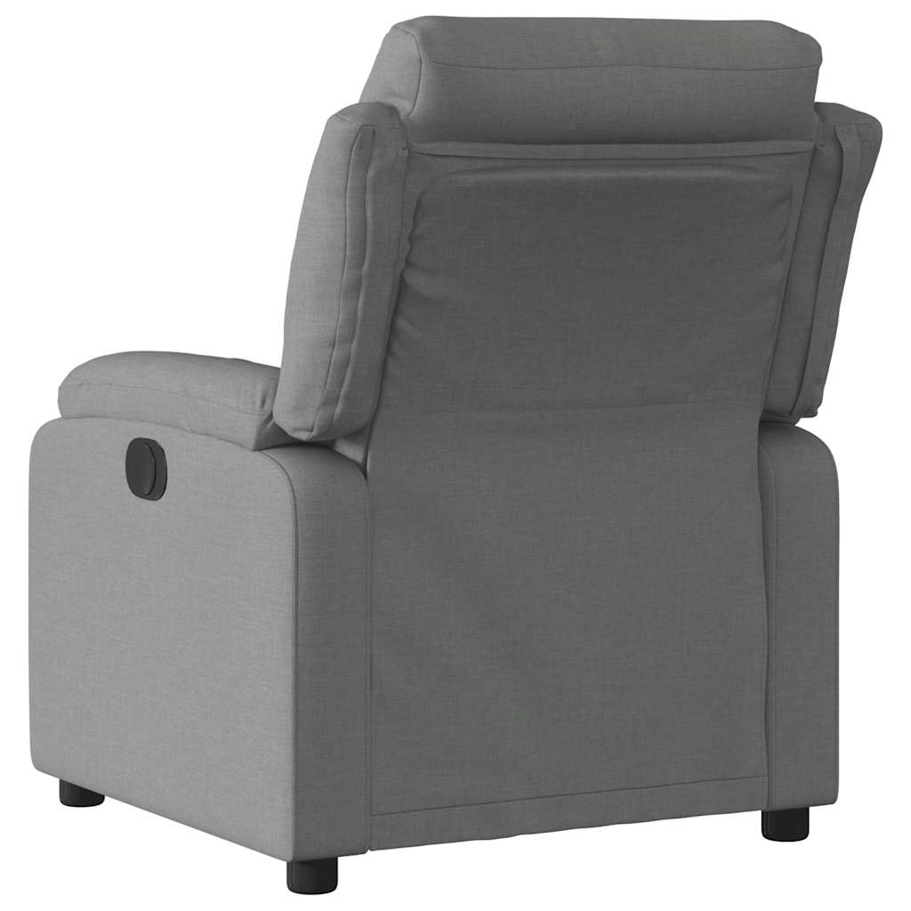 Fauteuil inclinable Gris foncé Tissu - XIOS