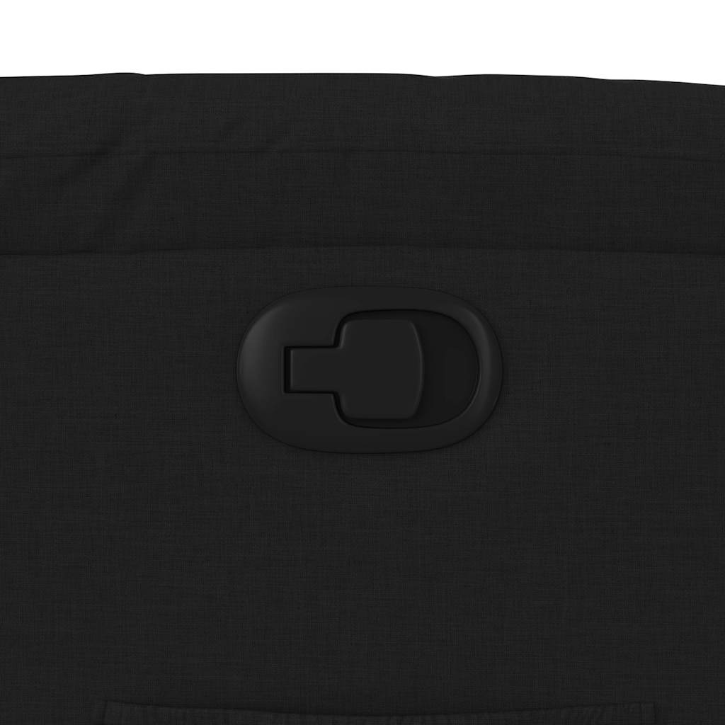 Fauteuil inclinable Noir Tissu - XIOS