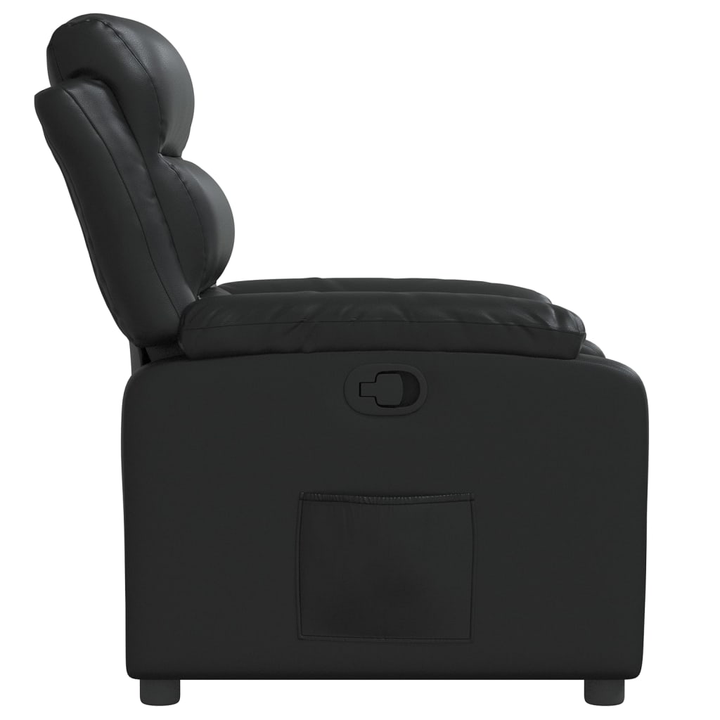 Fauteuil inclinable Noir Similicuir - XIOS