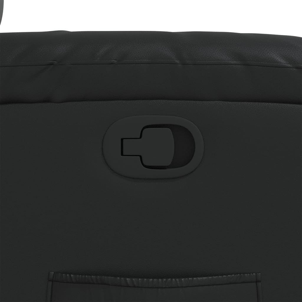 Fauteuil inclinable Noir Similicuir - XIOS