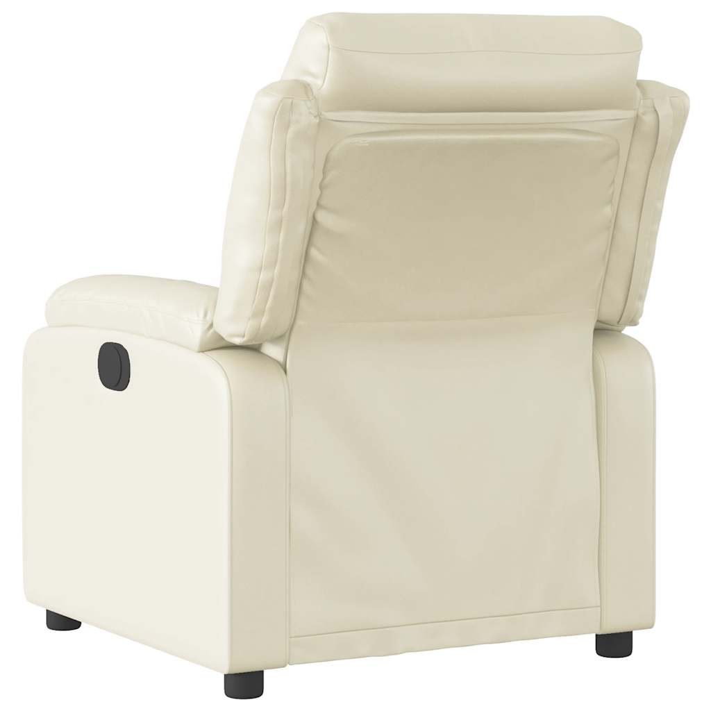 Fauteuil inclinable Crème Similicuir - XIOS