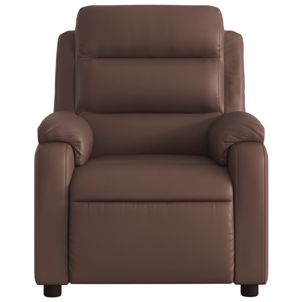 Fauteuil inclinable Marron Similicuir - XIOS